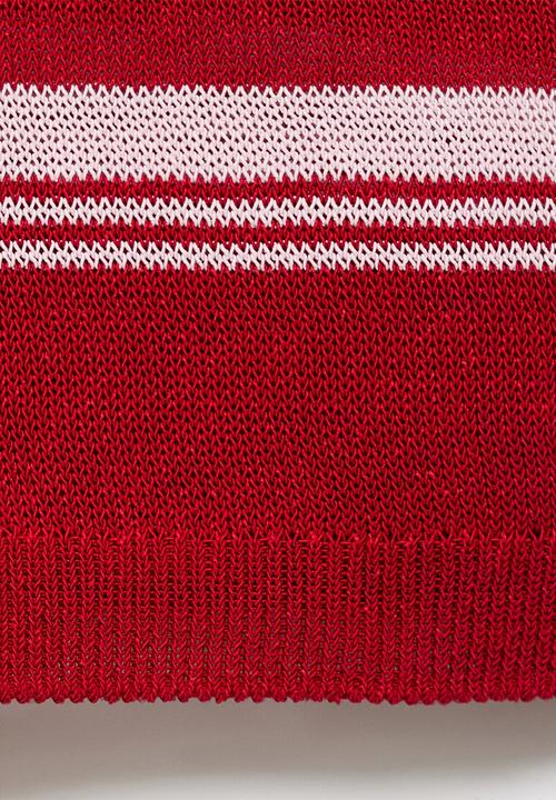 MANGO - Jersey polito - red
