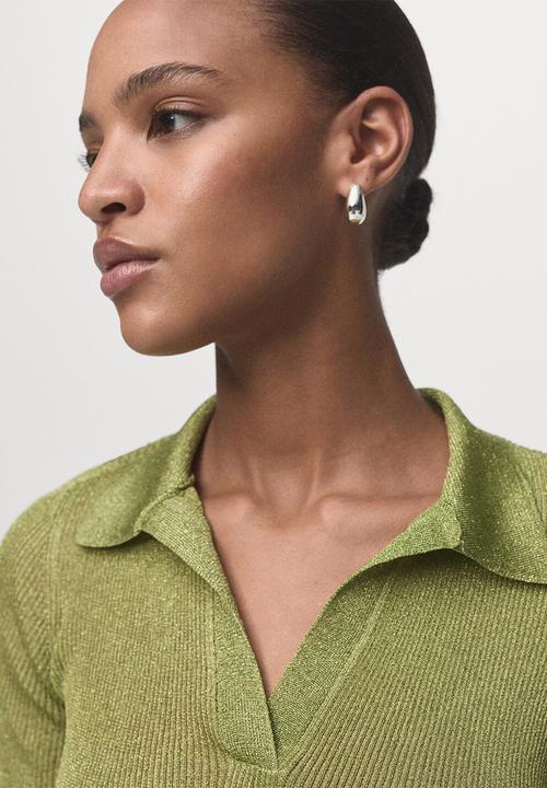 MANGO - Jersey tomaso - light/ pastel green