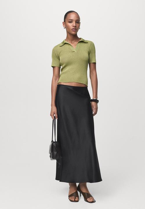 MANGO - Jersey tomaso - light/ pastel green