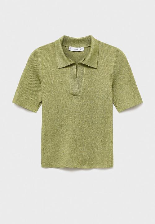 MANGO - Jersey tomaso - light/ pastel green