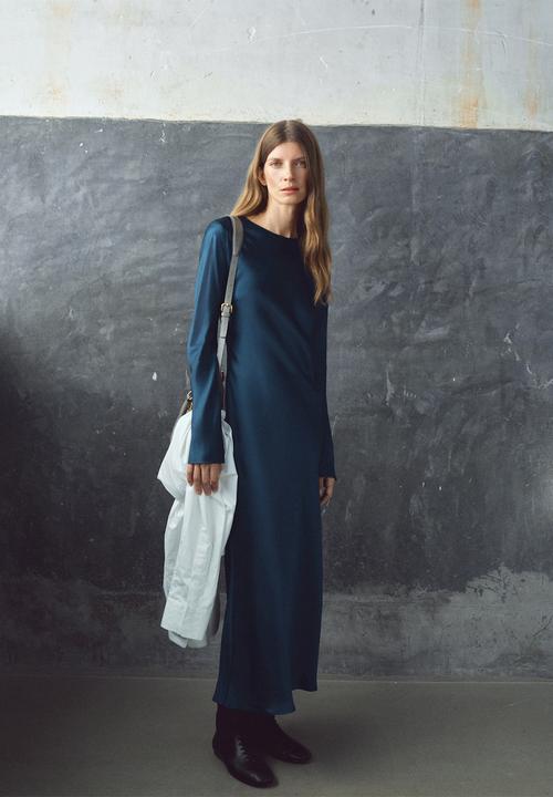 MANGO - Vestido tayler - midnight navy