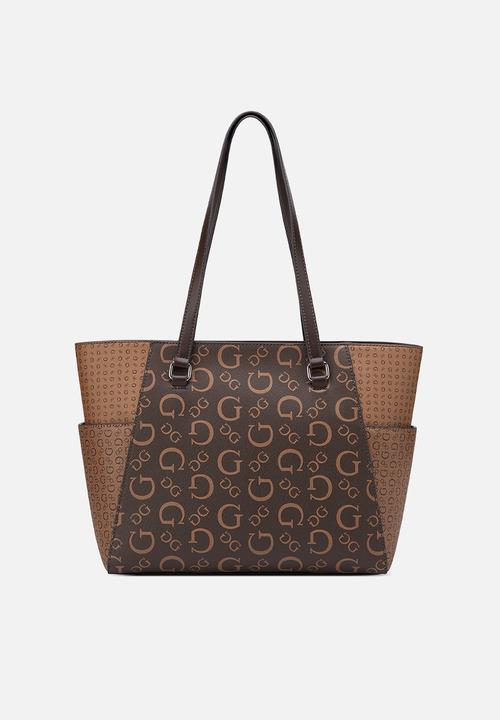 GUESS - Granby Tote Bag- Brown