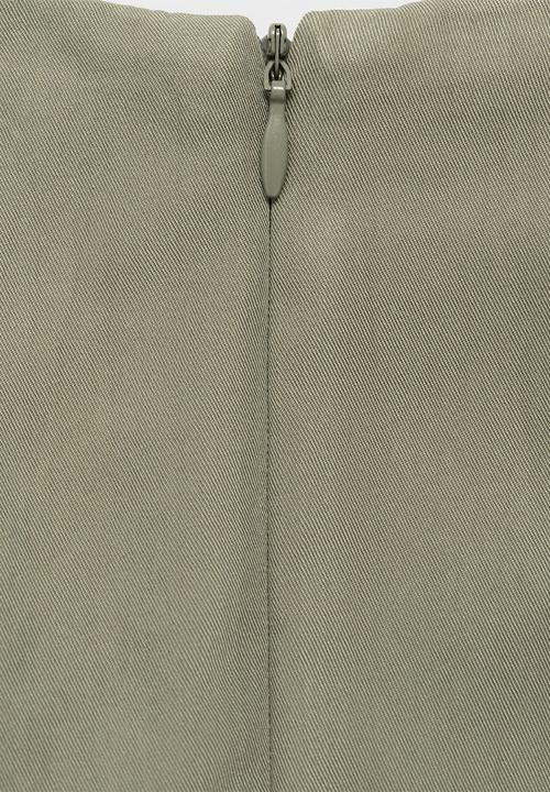 MANGO - Vestido sea - khaki