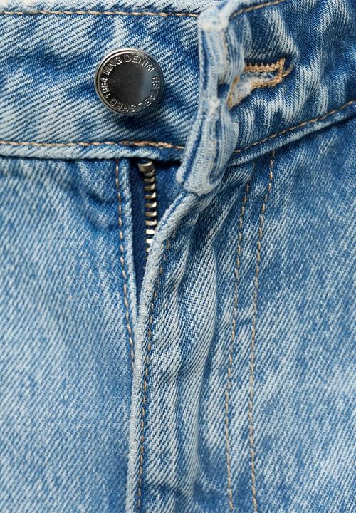 MANGO - Jeans sienna - open blue