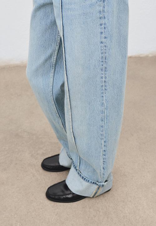MANGO - Jeans sienna - open blue