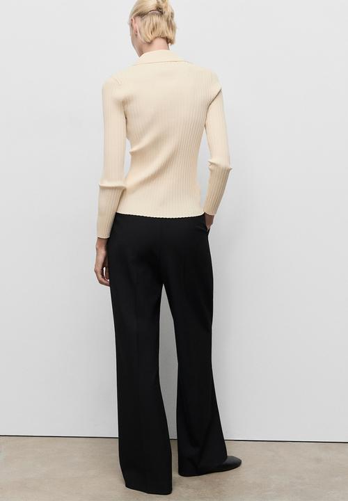 MANGO - Cardigan Latte - Light Beige