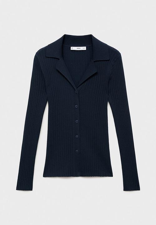 MANGO - Cardigan luccapk - midnight navy