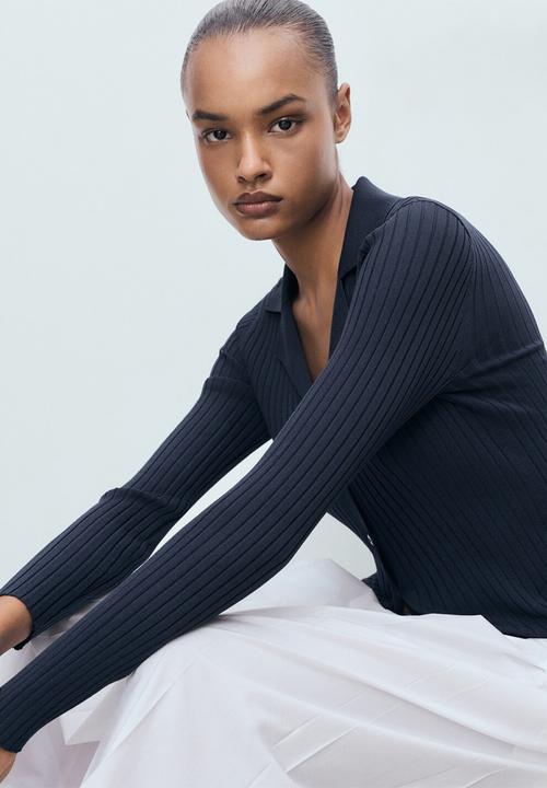 MANGO - Cardigan luccapk - midnight navy