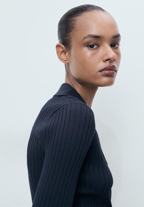 MANGO - Cardigan luccapk - midnight navy