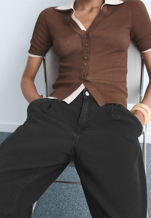 MANGO - Jeans ona - black