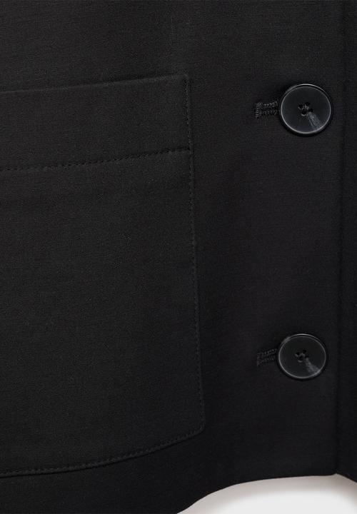 MANGO - Chaqueta liz - black