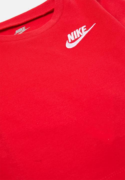 Nike - Nike club knit set - university red / black