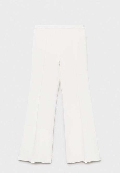 MANGO - Trousers harry -  white