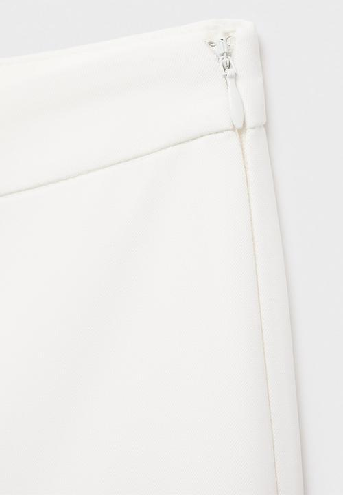 MANGO - Trousers harry -  white
