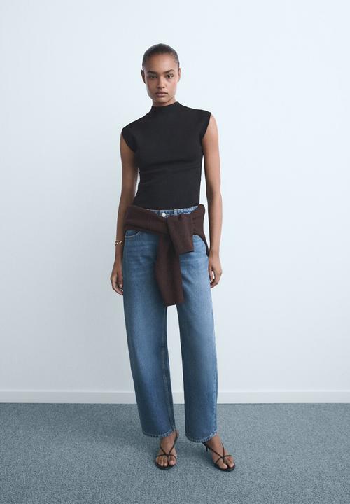 MANGO - Jeans bet - denim blue