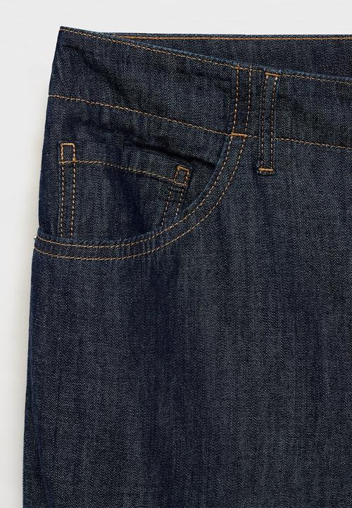 MANGO - Jeans Lia - Open Blue