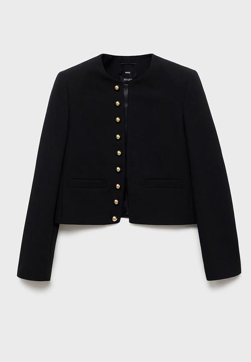MANGO - Jacket grace -  black