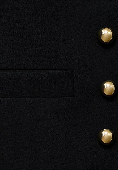 MANGO - Jacket grace -  black