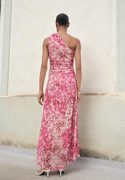 MANGO - Dress corinne -  bright pink