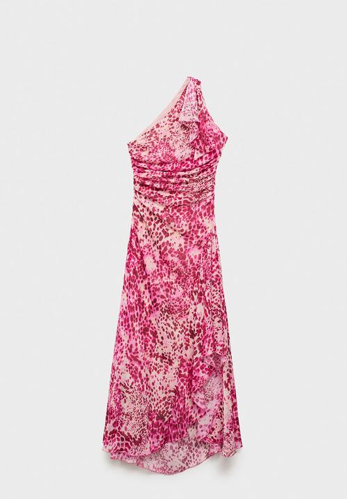 MANGO - Dress corinne -  bright pink