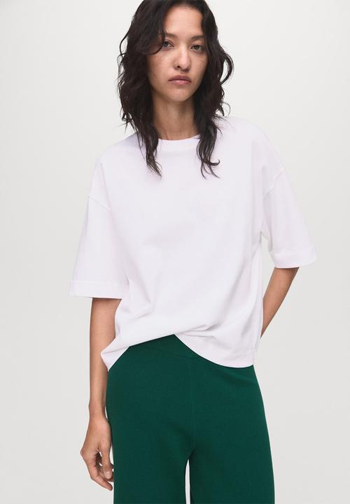 MANGO - Trousers roma -  dark green