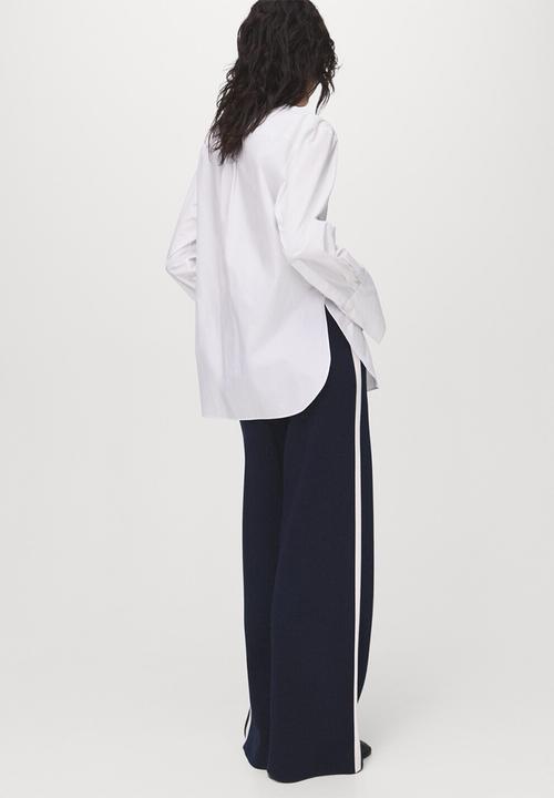 MANGO - Trousers roma -  navy
