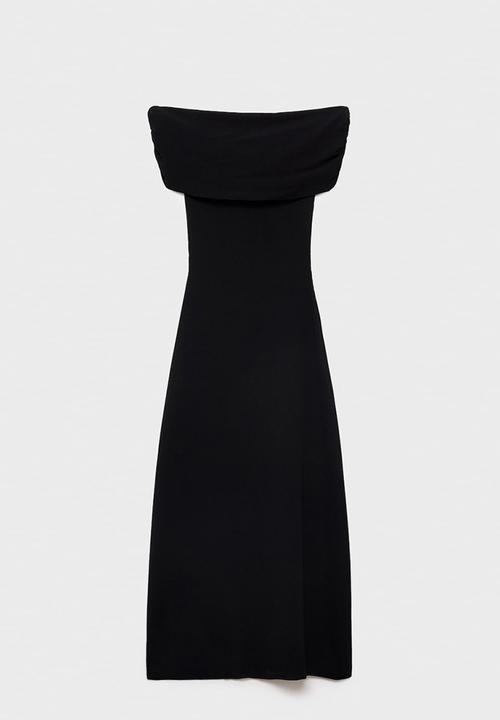 MANGO - Dress lola -  black