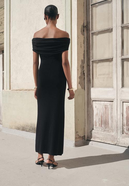 MANGO - Dress lola -  black