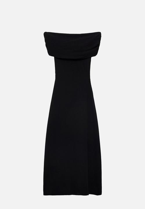 MANGO - Dress lola -  black