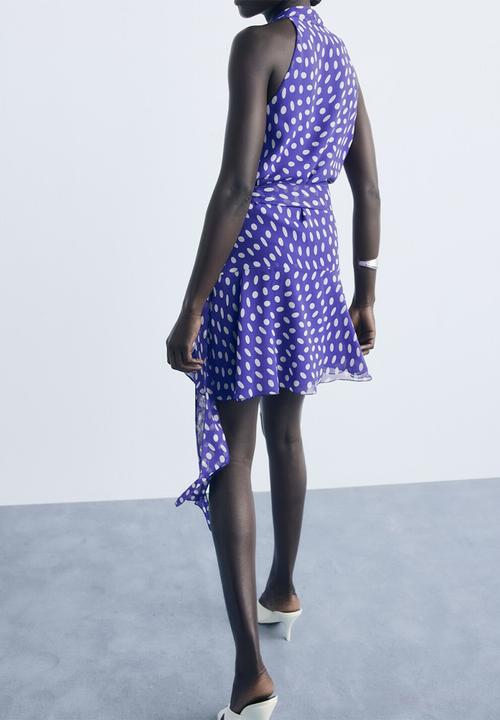 MANGO - Dress tango -  blue