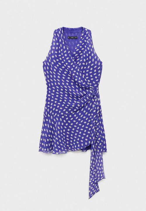 MANGO - Dress tango -  blue