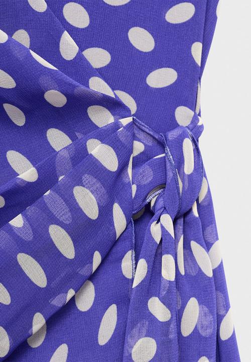 MANGO - Dress tango -  blue