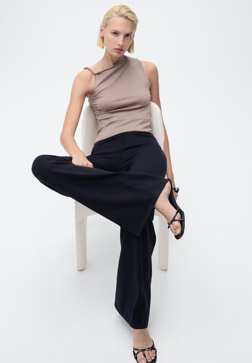 MANGO - Trousers almibi -  midnight navy