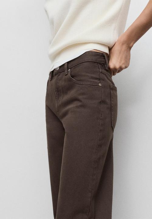 MANGO - Jeans Miami - Dark Brown