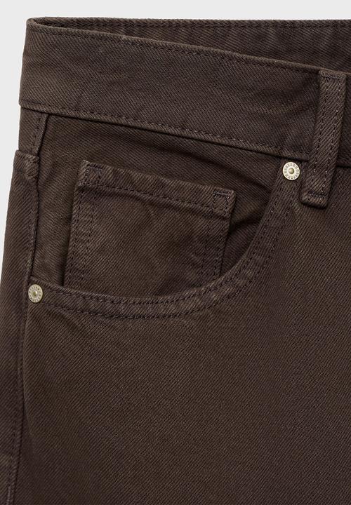 MANGO - Jeans Miami - Dark Brown