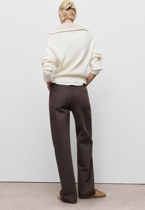 MANGO - Jeans Miami - Dark Brown