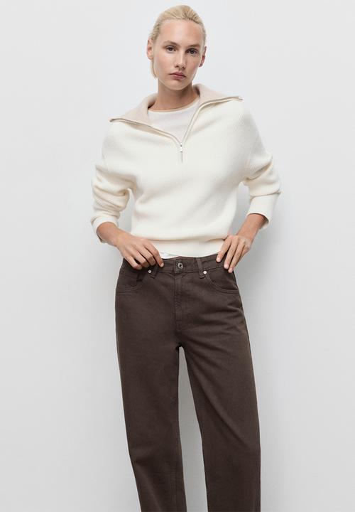 MANGO - Jeans Miami - Dark Brown