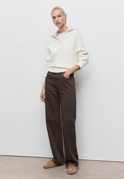 MANGO - Jeans Miami - Dark Brown