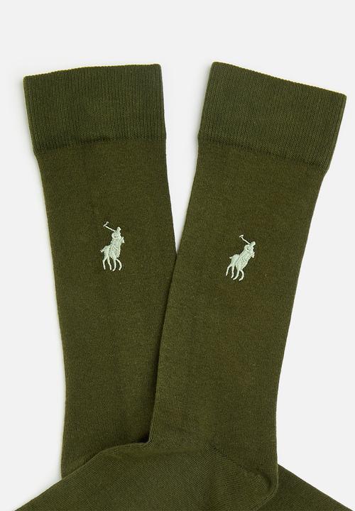 POLO - PLAIN Classic Sock - Olive