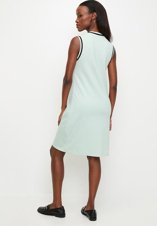 POLO - Wmn Tiisetso s/l Dress - Soft Sage