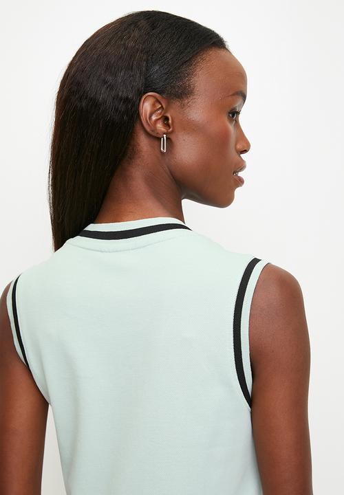 POLO - Wmn Tiisetso s/l Dress - Soft Sage
