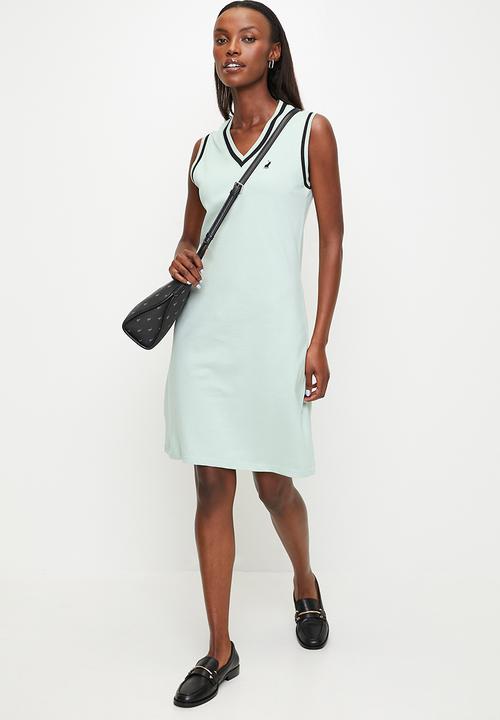 POLO - Wmn Tiisetso s/l Dress - Soft Sage