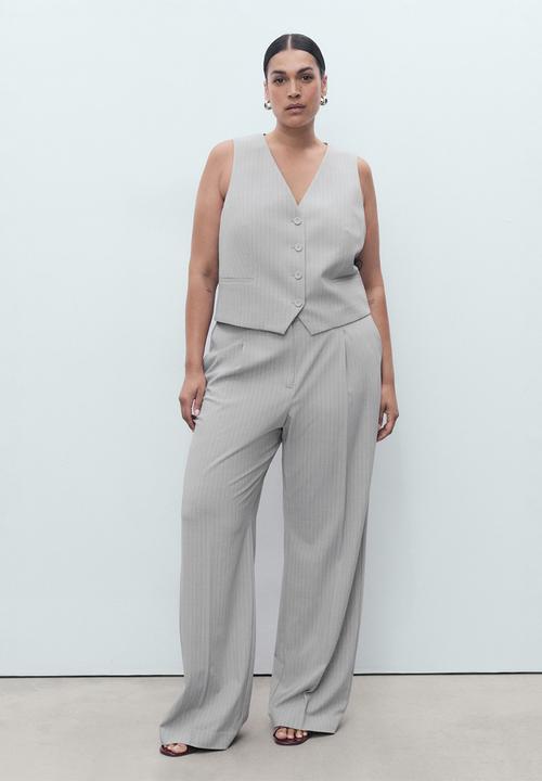 MANGO - Chaleco bowery - gray