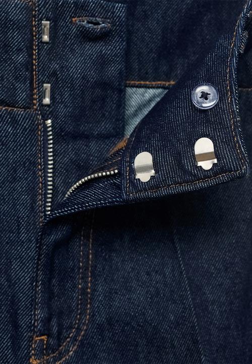 MANGO - Trousers mar  -  open blue