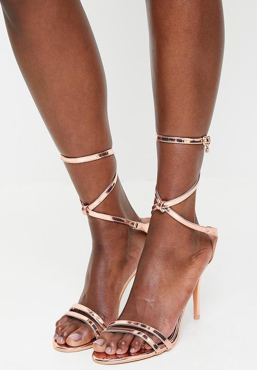 Miss Black - Jazz 21 heel - rose gold
