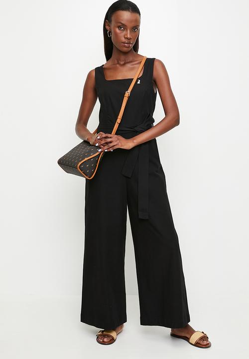 POLO - Robyn sl jumpsuit - black