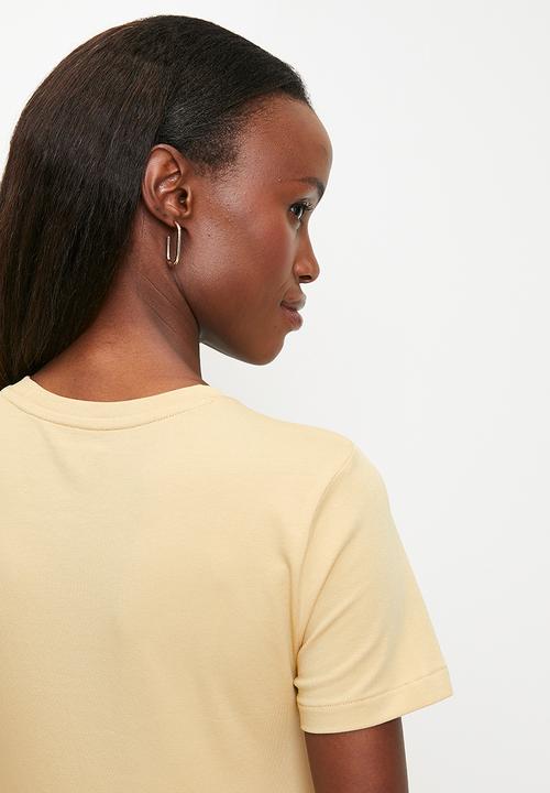 POLO - Wmn Ash s/s Logo T-Shirt - Stone