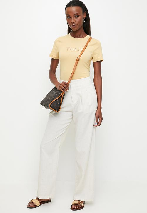 POLO - Wmn Ash s/s Logo T-Shirt - Stone
