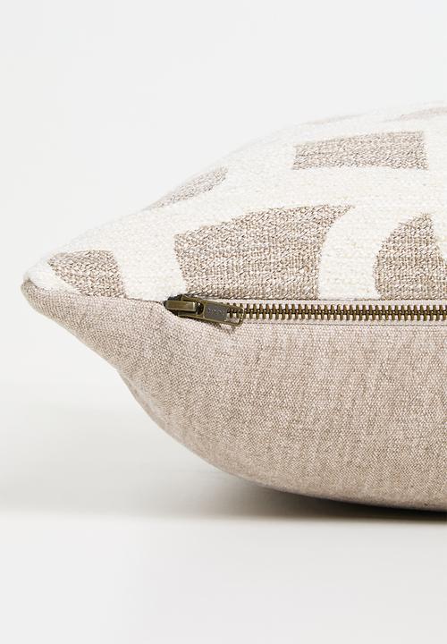 Hertex Fabrics - Inca Trail Cushion Cover - Driftwood