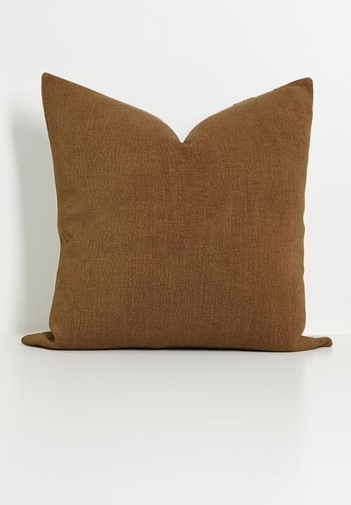 Hertex Fabrics - Argentina Cushion Cover - Espresso